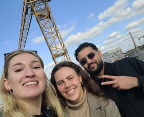 Richtfest NAA Selfie