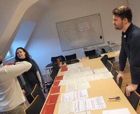 Gruppenarbeit in der HMS