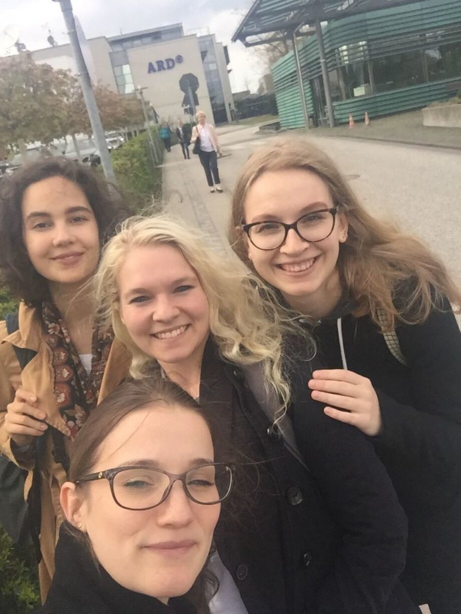 Besuch bei der Tagesschau