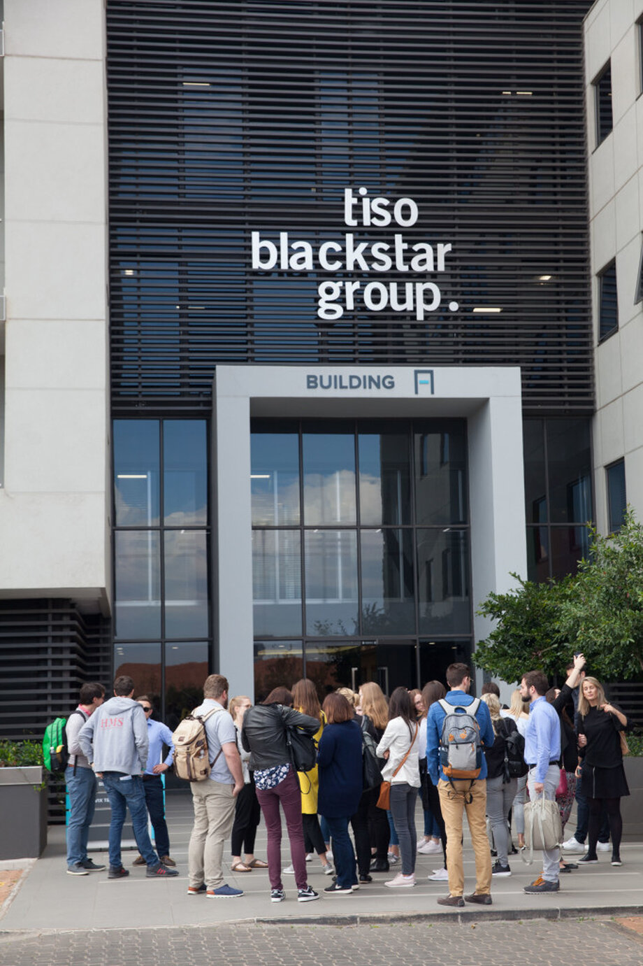 Tiso Blackstar Group Eingang