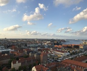 Ein Blick über die Stadt