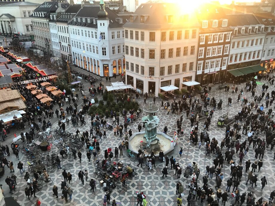 Weihnachtstrubel im Dezember