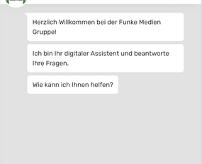 Beispiel Chatbot