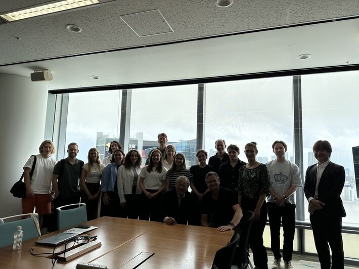 Besuch bei Dentsu