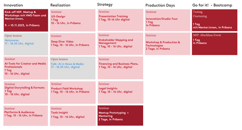 Curriculum MIP